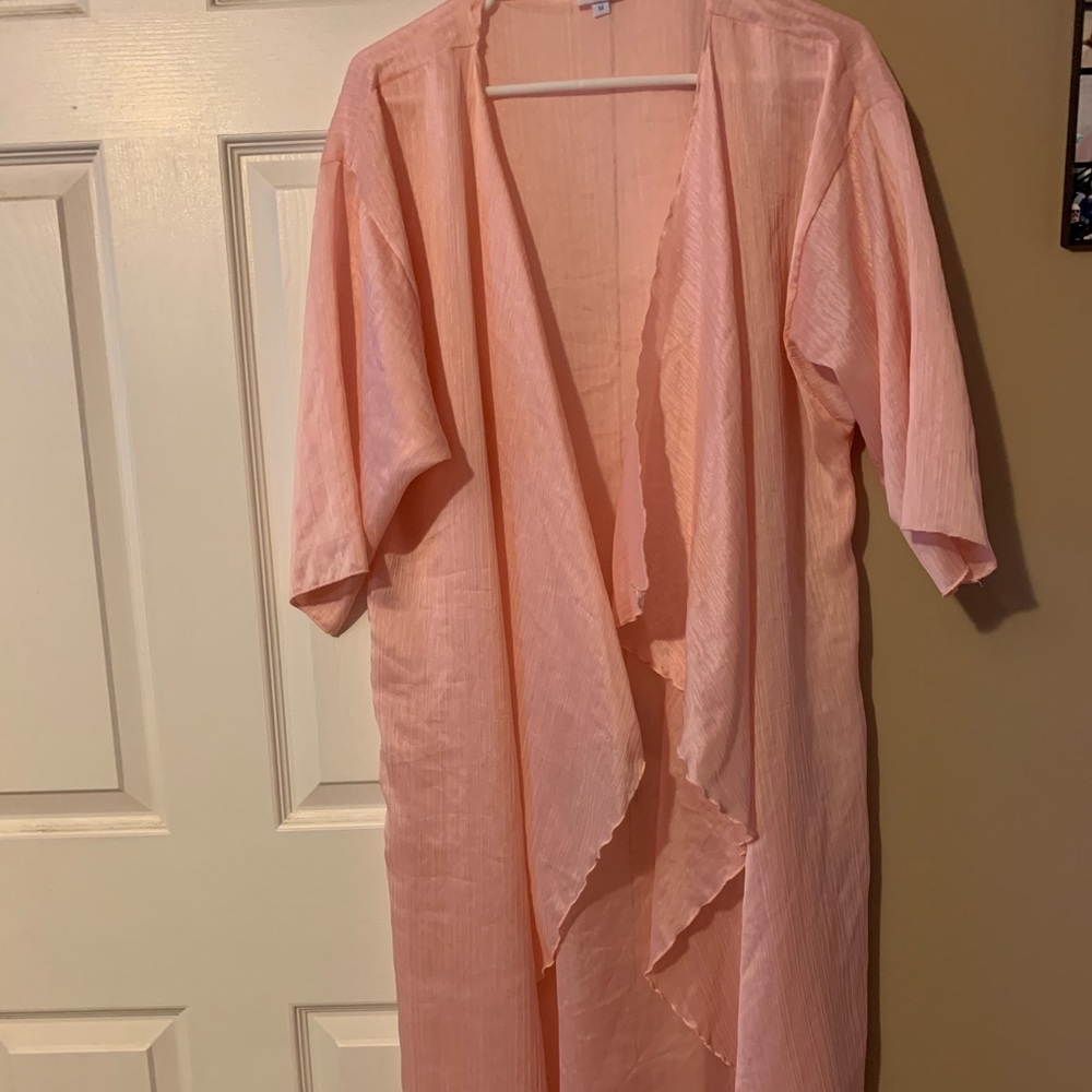 LuLaRoe M Shirley! Pink accordion style! So cute!